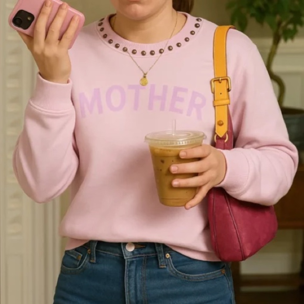 MOTHER The Camper Pullover Sweatshirt